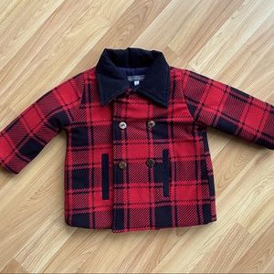 Plaid Double breasted Jacket